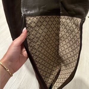Tory Burch Brown Knee-High Boots